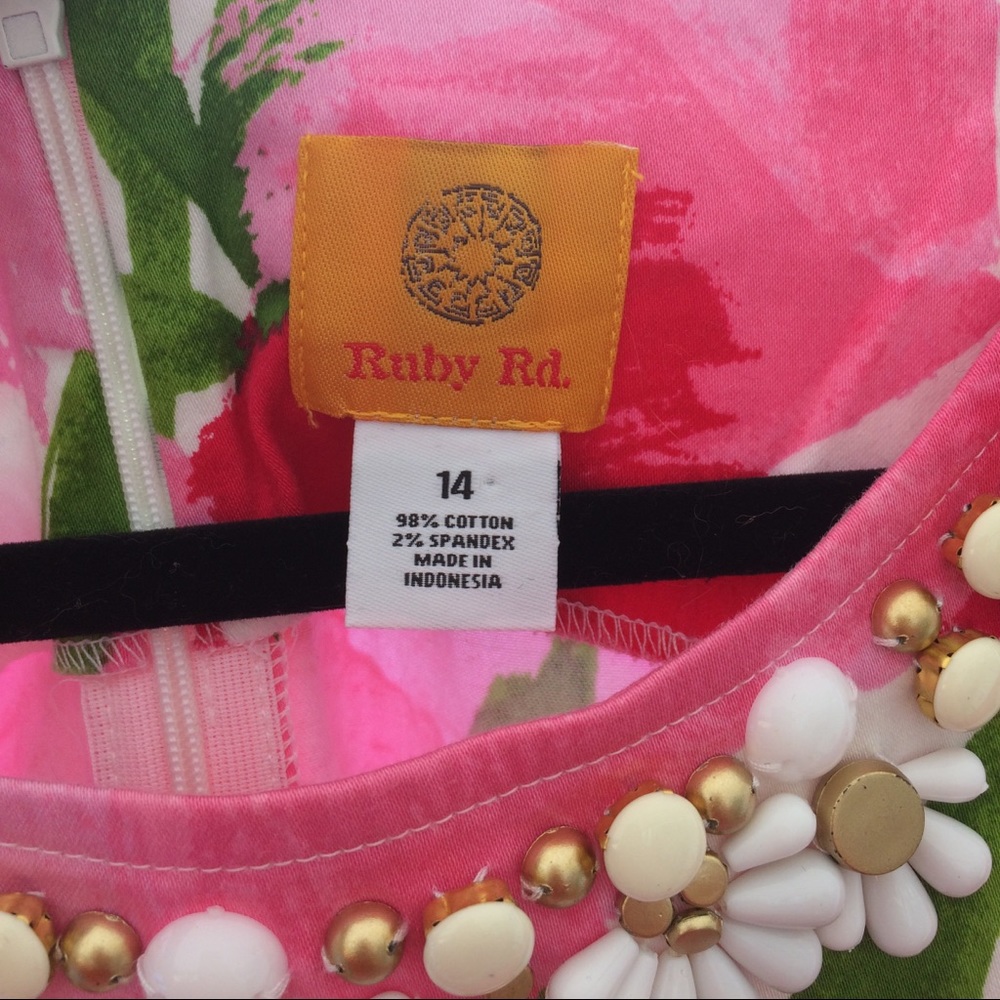 Floral Ruby Rd. Dress - Picture 3 of 7